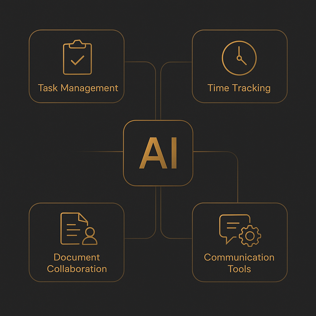 AI productivity tools by category